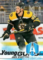 2019-20 Upper Deck Series 2 Young Guns #473 Jack Studnicka